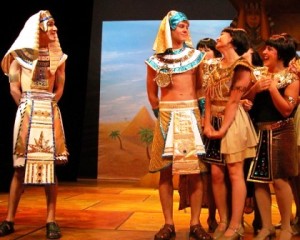 Pharaoh & Josheph-and I guess some women who've seen Joseph's sweet multi-colored coat :)