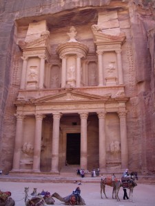 "The Treasury" in Petra, Jordan